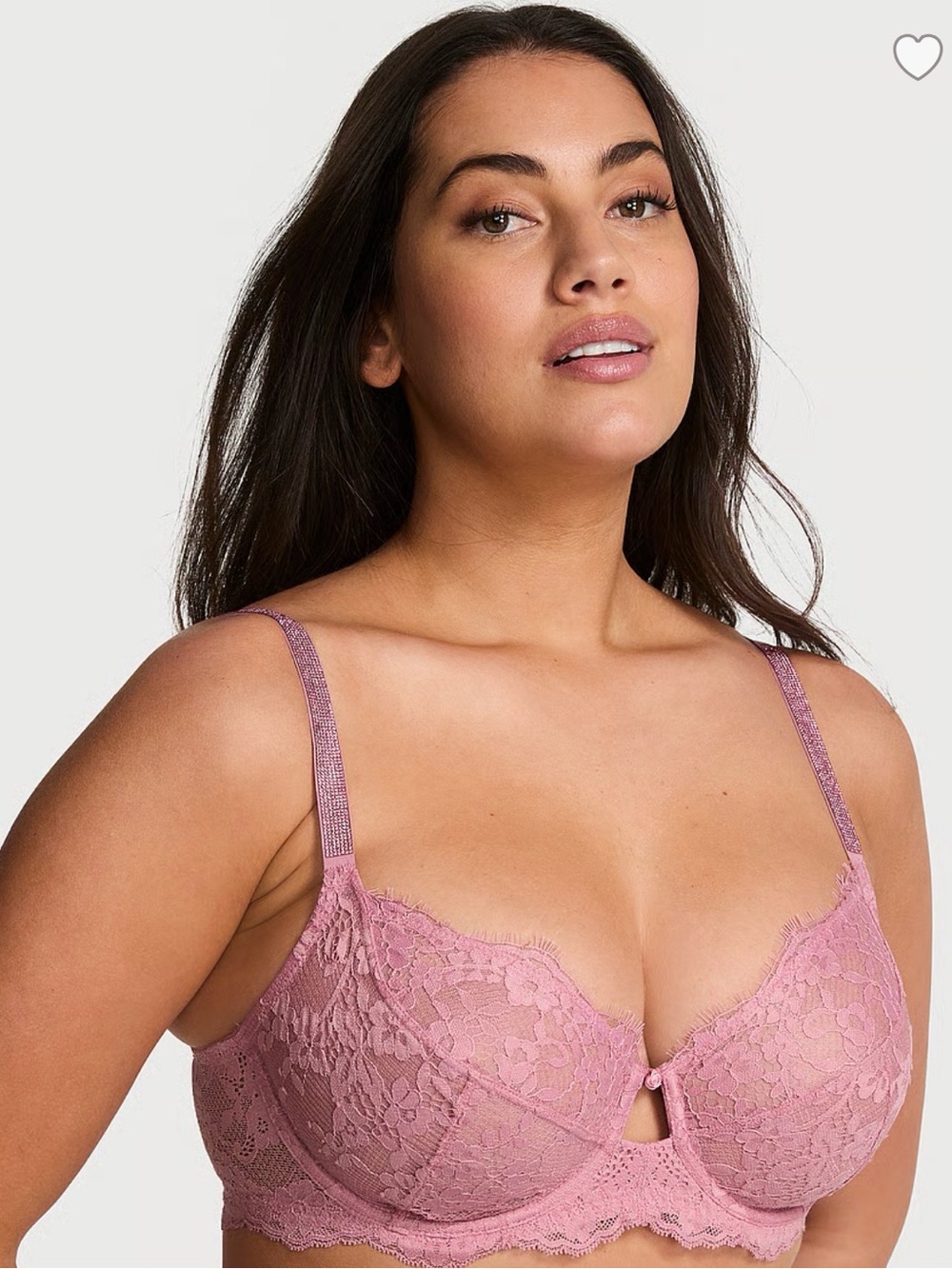 DREAM ANGELS The Fabulous by Victoria's Secret Twinkle Lace Full-Cup Bra 38DDD